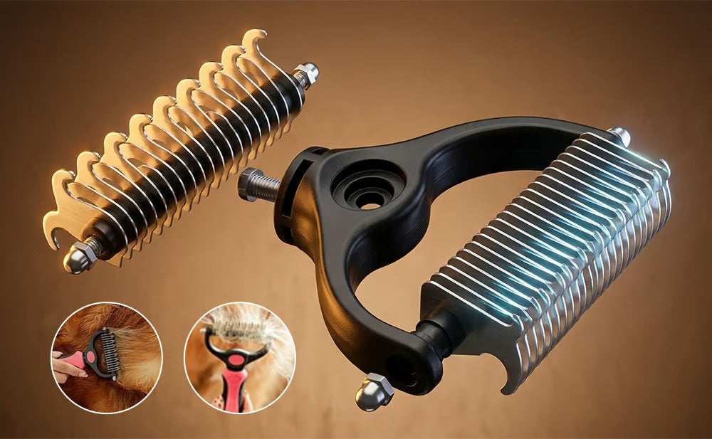🐶🔥 Double-Sided Pet Hair Remover – Say Goodbye to Hair Everywhere! (🔥 Today Only: 80% OFF) 🐾🐾