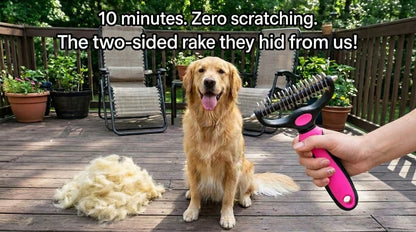 🐶🔥 Double-Sided Pet Hair Remover – Say Goodbye to Hair Everywhere! (🔥 Today Only: 80% OFF) 🐾🐾