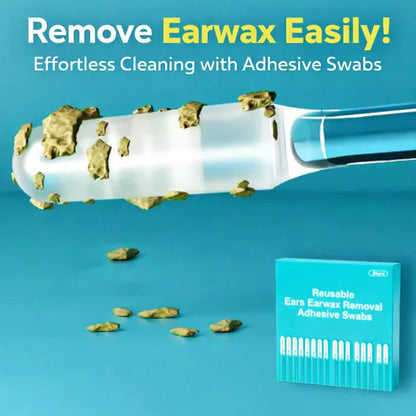 Reusable Earwax Removal Adhesive Swabs🦻