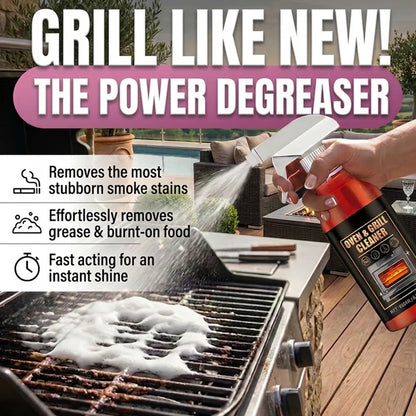✨ BUY 2 GET 1 FREE! No-Scrub Oven & Grill Cleaner – Fast 5-Min Grease & Odor Removal 🔥