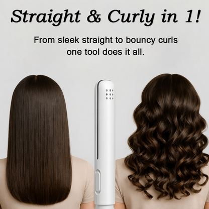 🎁 2-in-1 Mini Curling Iron