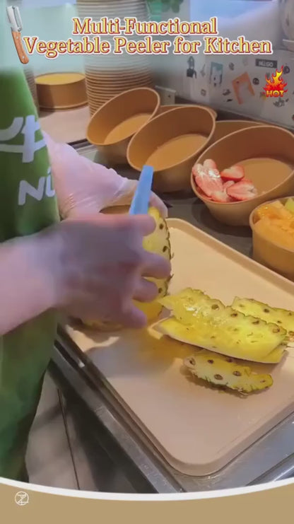 3-in-1 Multi-functional Vegetable Peeler Peel. Shred. Pop. PrepFaster. Cook Smarter.