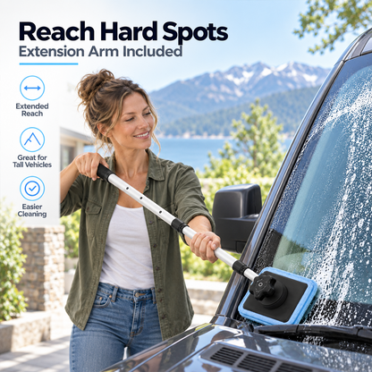 Dual Magnetic Car Windshield Cleaner | Streak-Free Auto Glass Cleaning Kit⭐