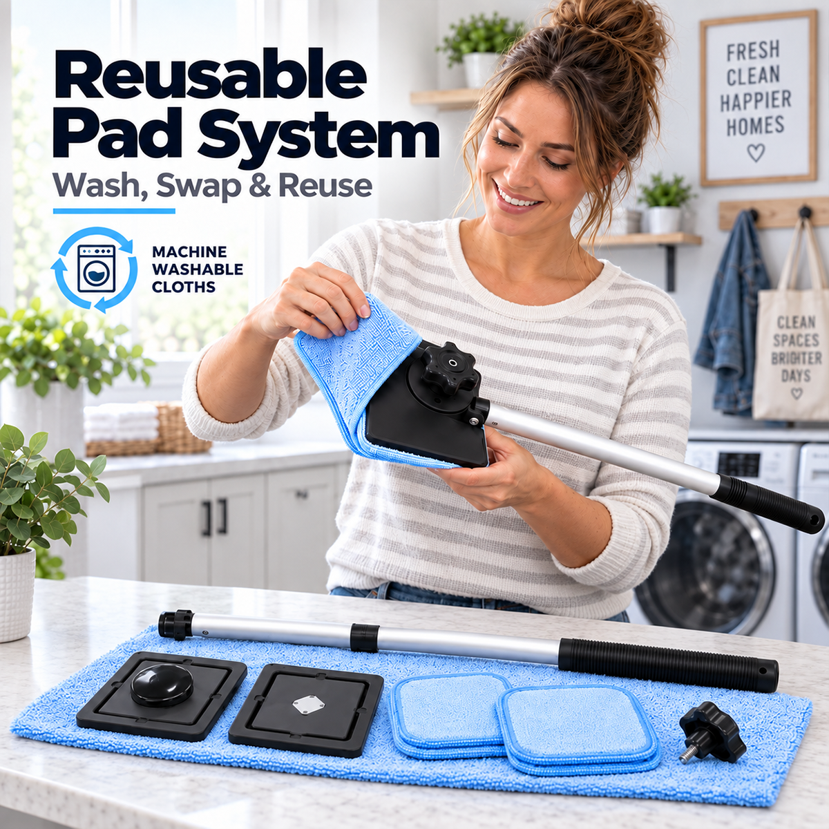 Dual Magnetic Car Windshield Cleaner | Streak-Free Auto Glass Cleaning Kit⭐