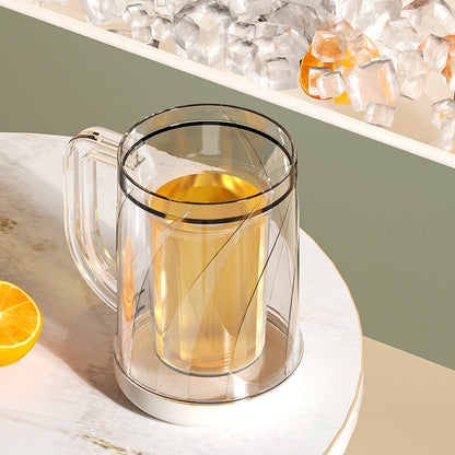 🍺Double Layer Ice Cold Glass – Keep Every Drink Colder for Longer