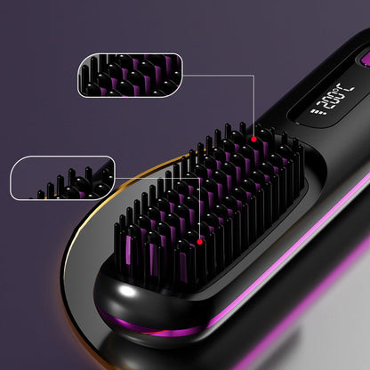 💥Flash Sale(🚀50%OFF)💖Cordless Ceramic Heated Hair Straightening Comb