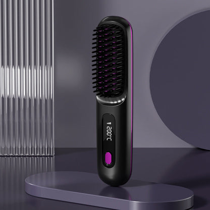 💥Flash Sale(🚀50%OFF)💖Cordless Ceramic Heated Hair Straightening Comb