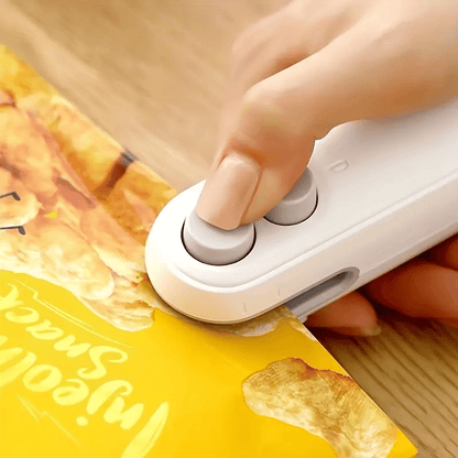 💥Mini Sealer Small Household Hand Pressure Sealer Portable Snack Plastic Bag Heat Sealing Machine -Remifa®