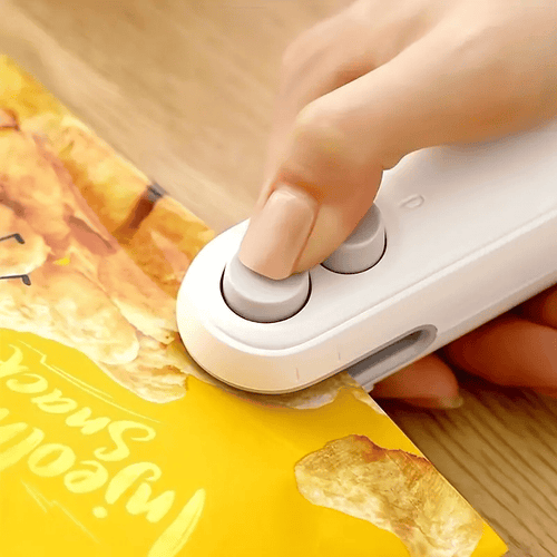 💥Mini Sealer Small Household Hand Pressure Sealer Portable Snack Plastic Bag Heat Sealing Machine -Remifa®