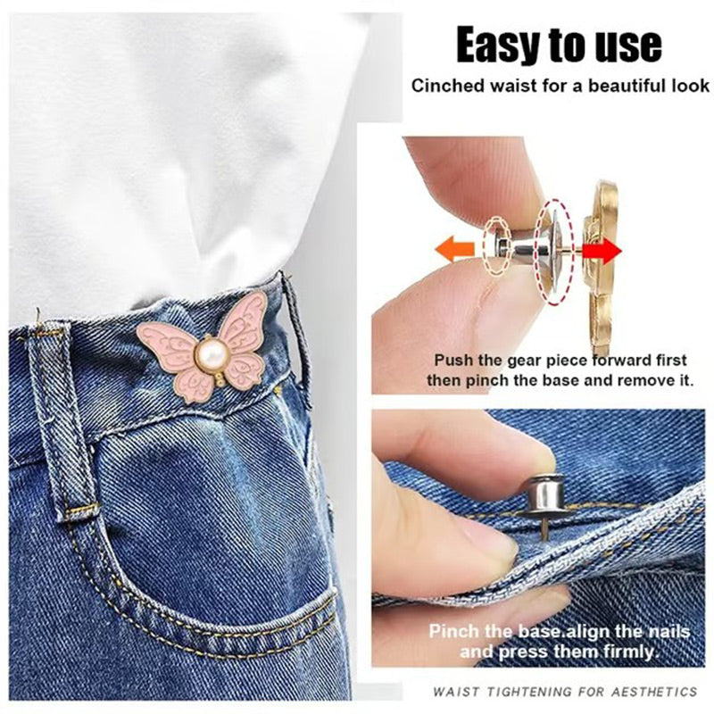 🦋Removable Butterfly Waist Adjustment Buckle