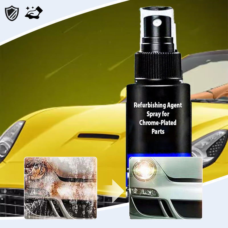 ✨ RESTORE CHROME TO ITS FORMER GLORY – NO POLISHING NEEDED! 🔥