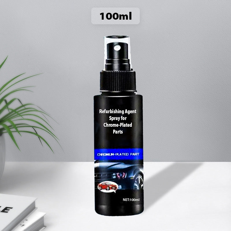 ✨ RESTORE CHROME TO ITS FORMER GLORY – NO POLISHING NEEDED! 🔥