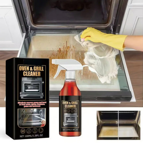 ✨ BUY 2 GET 1 FREE! No-Scrub Oven & Grill Cleaner – Fast 5-Min Grease & Odor Removal 🔥
