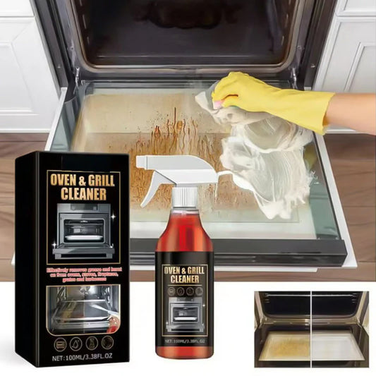 ✨ BUY 2 GET 1 FREE! No-Scrub Oven & Grill Cleaner – Fast 5-Min Grease & Odor Removal 🔥