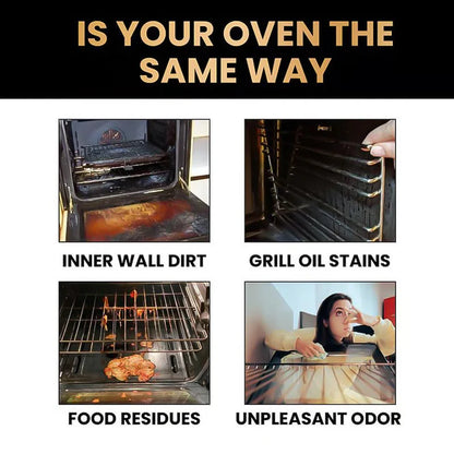 ✨ BUY 2 GET 1 FREE! No-Scrub Oven & Grill Cleaner – Fast 5-Min Grease & Odor Removal 🔥