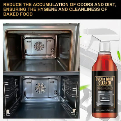 ✨ BUY 2 GET 1 FREE! No-Scrub Oven & Grill Cleaner – Fast 5-Min Grease & Odor Removal 🔥