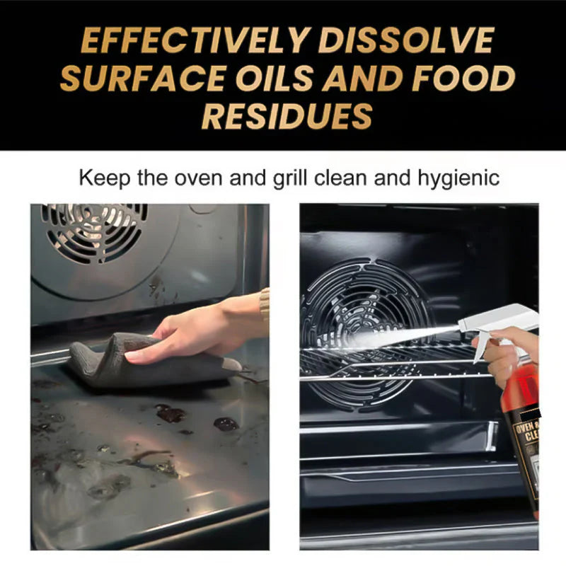 ✨ BUY 2 GET 1 FREE! No-Scrub Oven & Grill Cleaner – Fast 5-Min Grease & Odor Removal 🔥