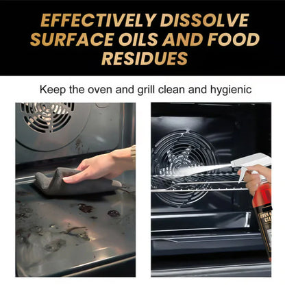 ✨ BUY 2 GET 1 FREE! No-Scrub Oven & Grill Cleaner – Fast 5-Min Grease & Odor Removal 🔥
