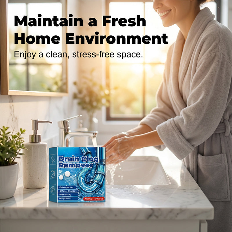 🫧🧼Effervescent Drain Clog Remover Tablets
