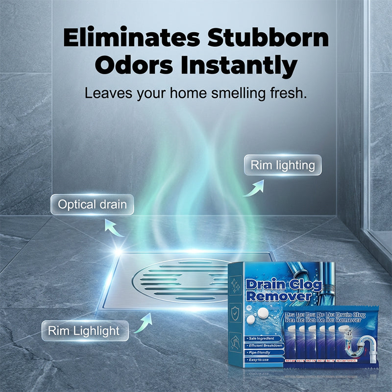 🫧🧼Effervescent Drain Clog Remover Tablets