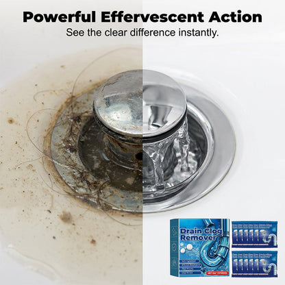 🫧🧼Effervescent Drain Clog Remover Tablets