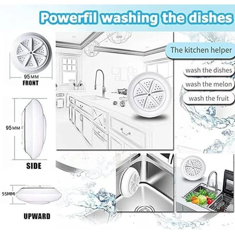 🎁Mini Washing Machine And Dishwasher