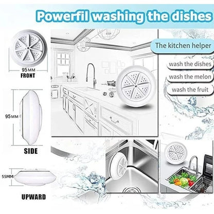 🎁Mini Washing Machine And Dishwasher
