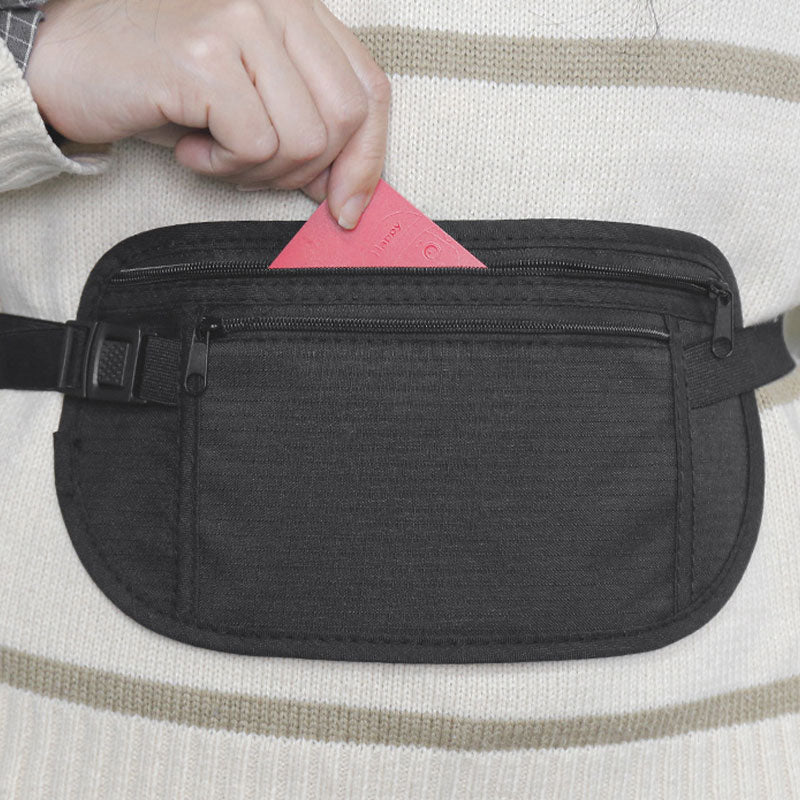 ⏰🔥LIMITED TIME 61% OFF!👜Anti-Theft Travel Money Belt with RFID Blocking