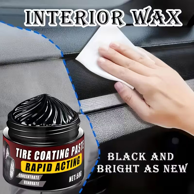 Plastic & Trim Restorer Paste for Car