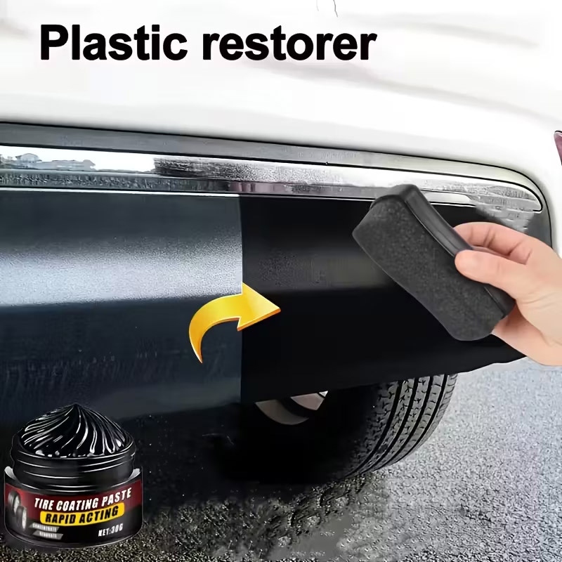 Plastic & Trim Restorer Paste for Car