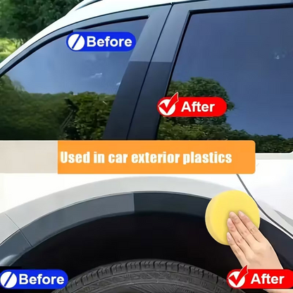 Plastic & Trim Restorer Paste for Car