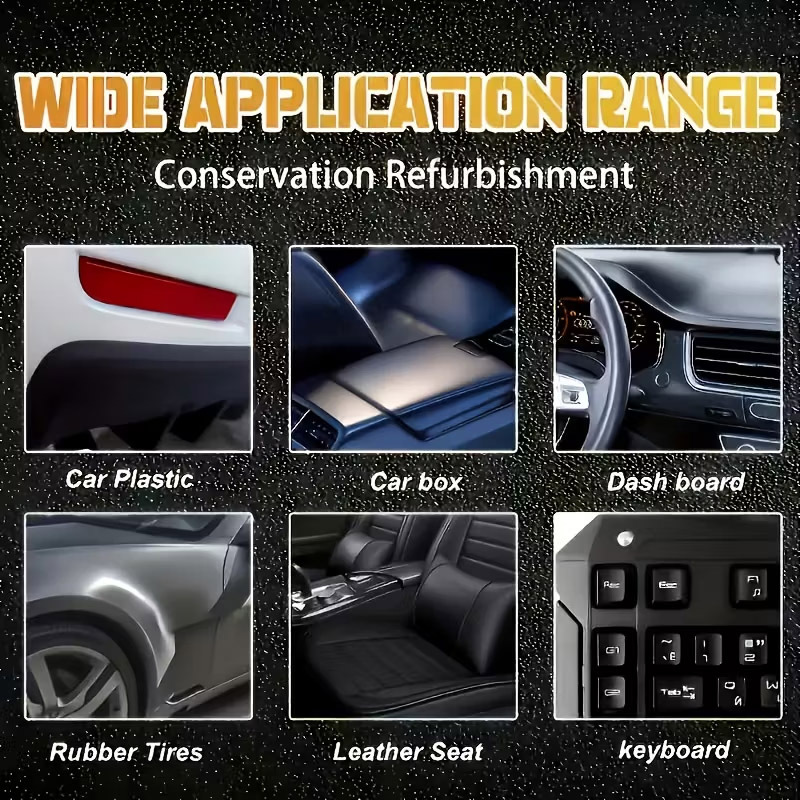 Plastic & Trim Restorer Paste for Car