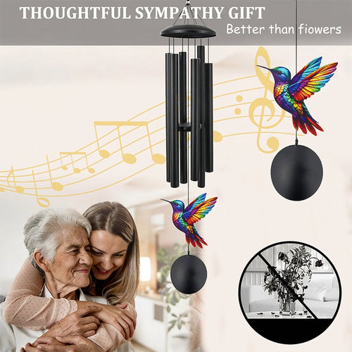 Vintage Metal Memorial Wind Chimes for Garden
