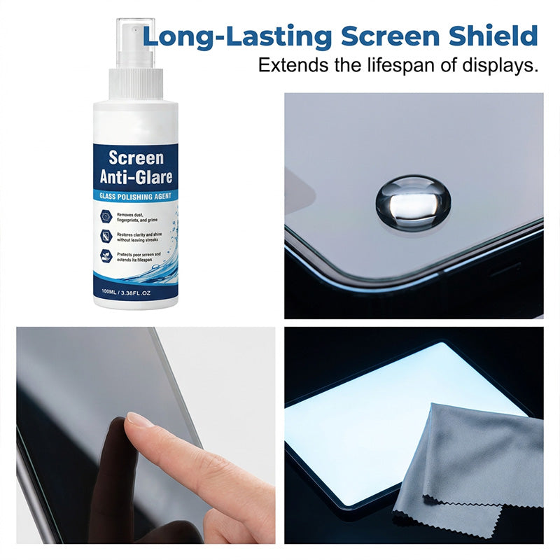 Anti-Glare Spray for Phone Screen