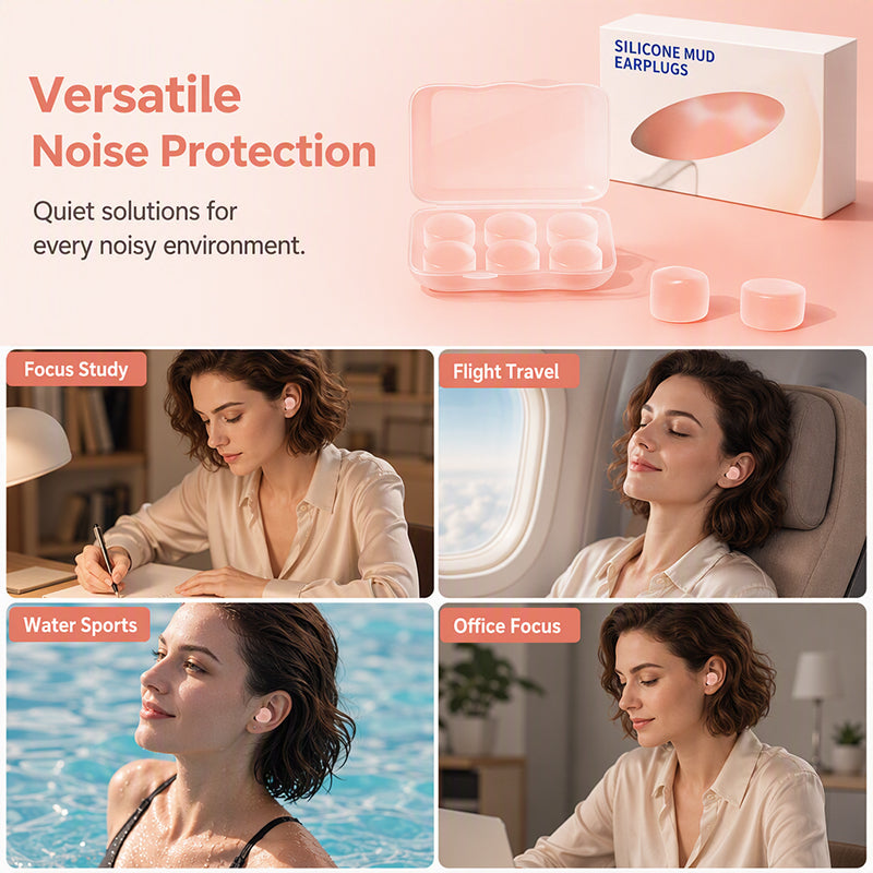 🔥Moldable Silicone Clay Earplugs🛒
