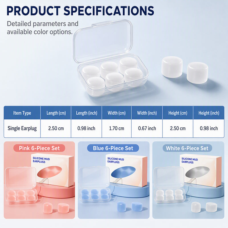 🔥Moldable Silicone Clay Earplugs🛒