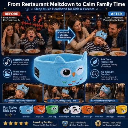 🎁Kids Wireless Bluetooth Sleep Headband