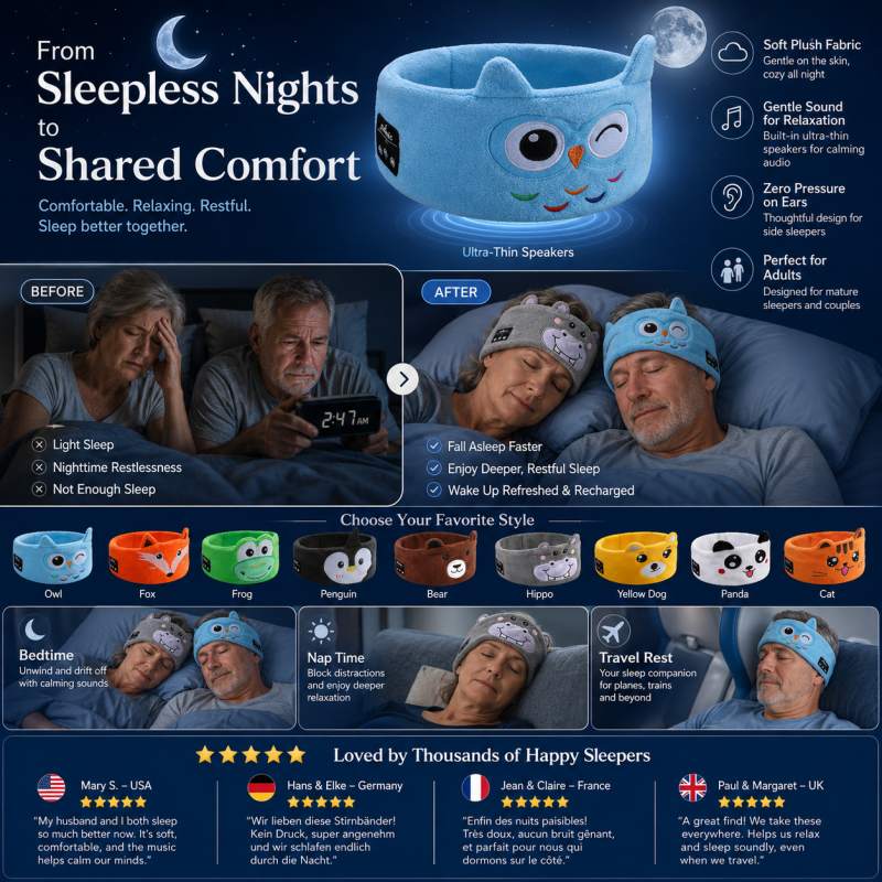 🎁Kids Wireless Bluetooth Sleep Headband