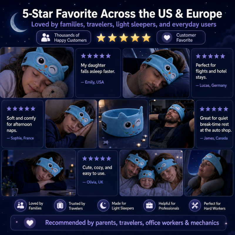 🎁Kids Wireless Bluetooth Sleep Headband