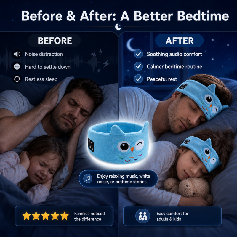 🎁Kids Wireless Bluetooth Sleep Headband