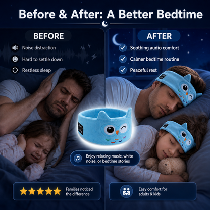 🎁Kids Wireless Bluetooth Sleep Headband