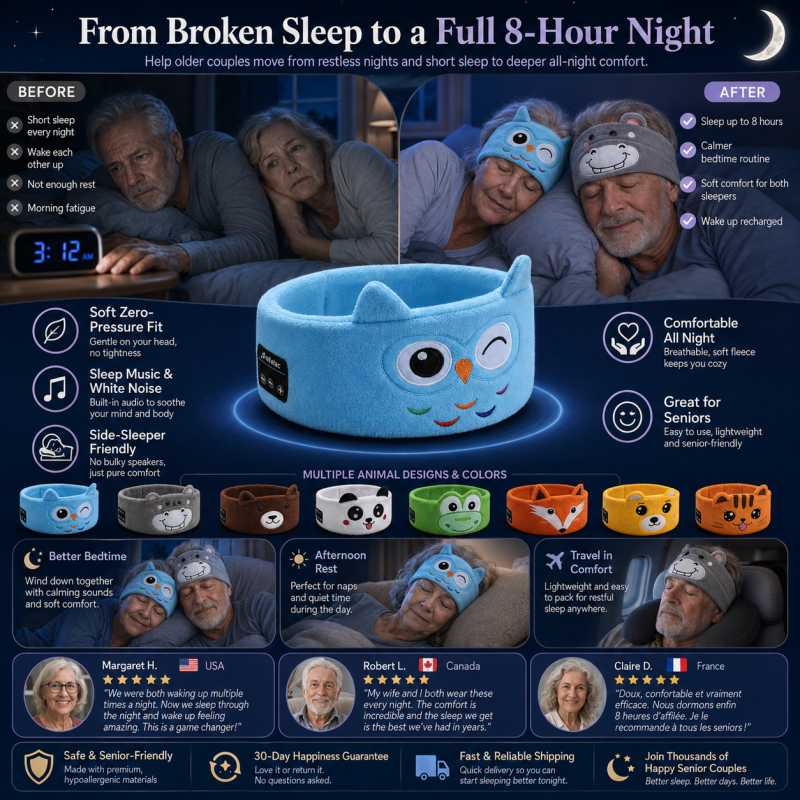 🎁Kids Wireless Bluetooth Sleep Headband